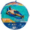 Spring Float Recliner XL Inflatable Pool Lounge Chair with Backrest, Pool Float for Adults