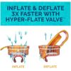 Spring Float Recliner XL Inflatable Pool Lounge Chair with Backrest, Pool Float for Adults